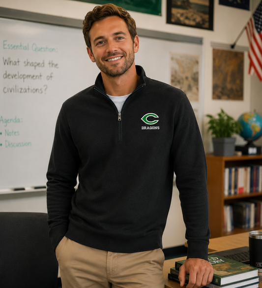 Cornwall Easy Care 1/4-Zip Sweater