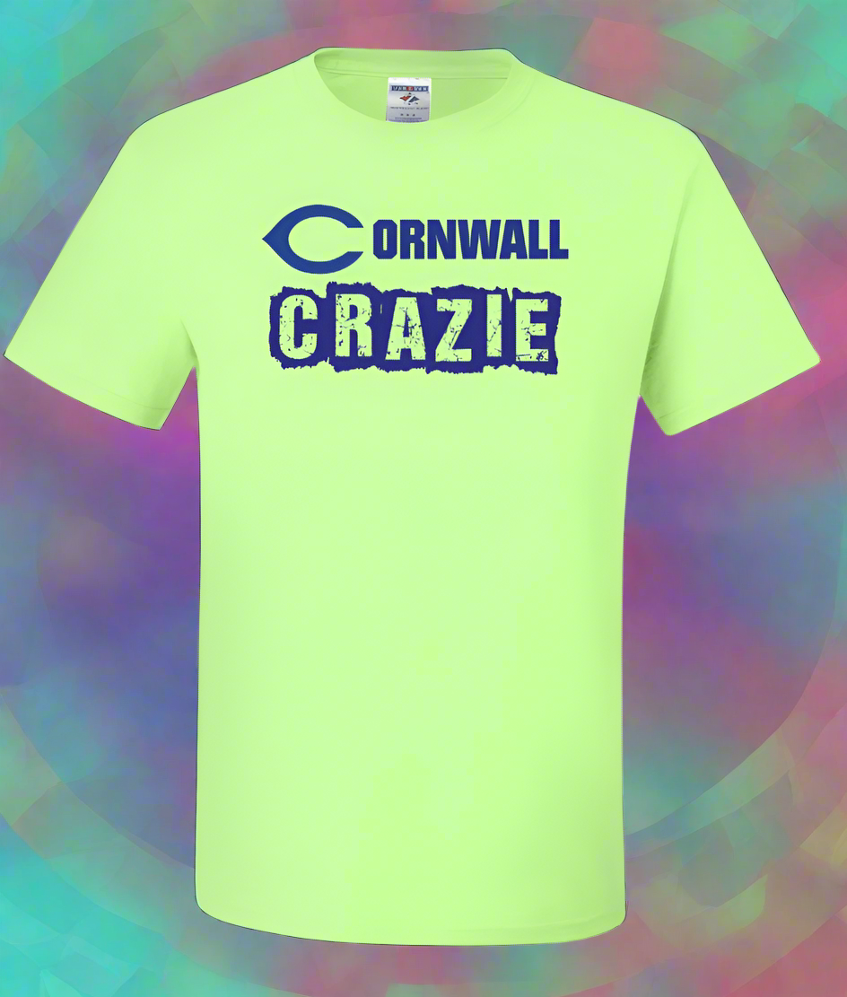 Official "Cornwall Crazie" Dri-Power T-Shirt