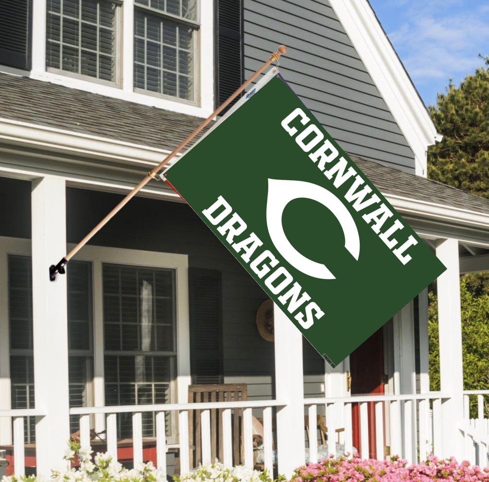Cornwall Dragons Custom Single-Sided Outdoor Flag