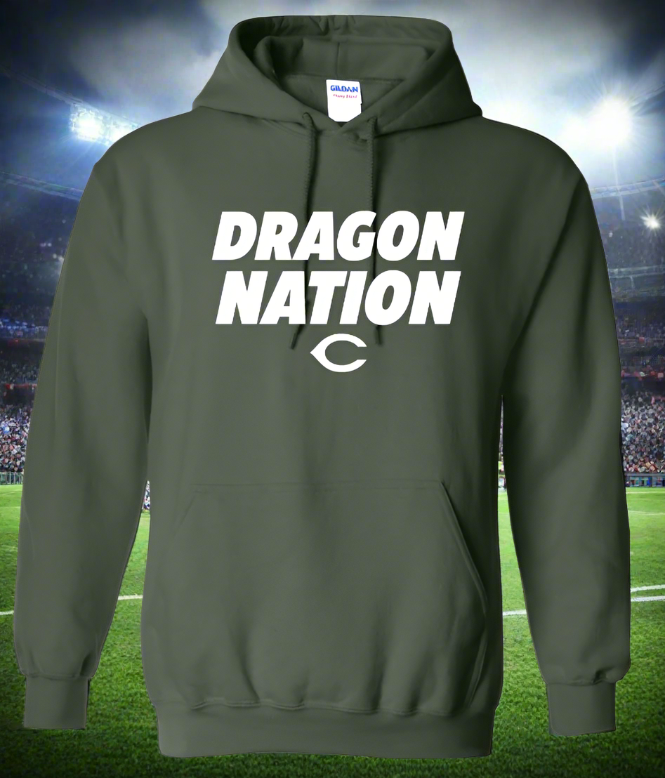 "Dragon Nation" Heavy Blend™ Hooded Sweatshirt
