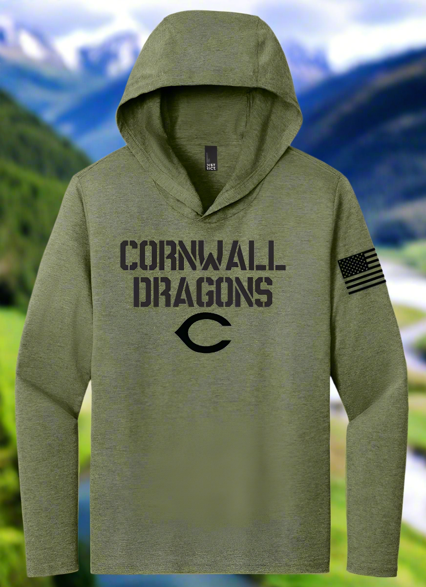 Cornwall Military 25 Perfect Tri ® Lightweight Long Sleeve Hoodie