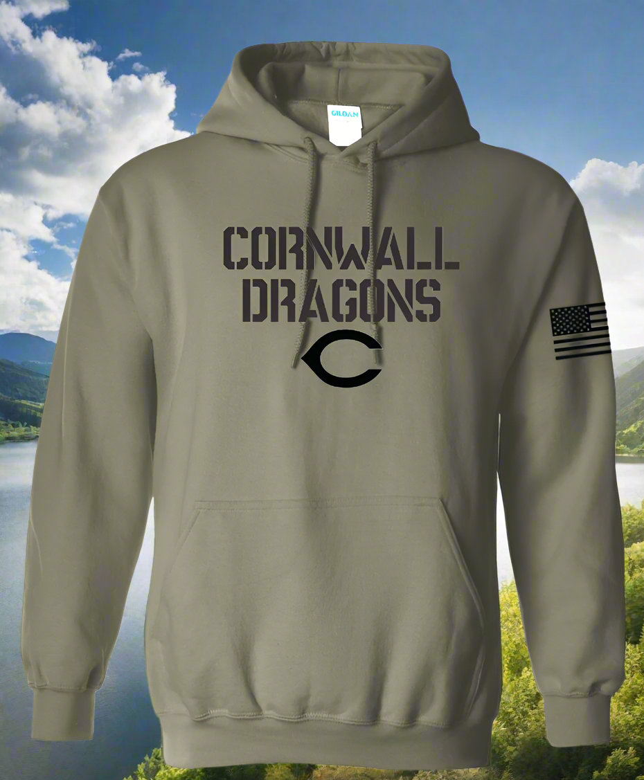 Cornwall Military 25 Heavy Blend™ Hooded Sweatshirt