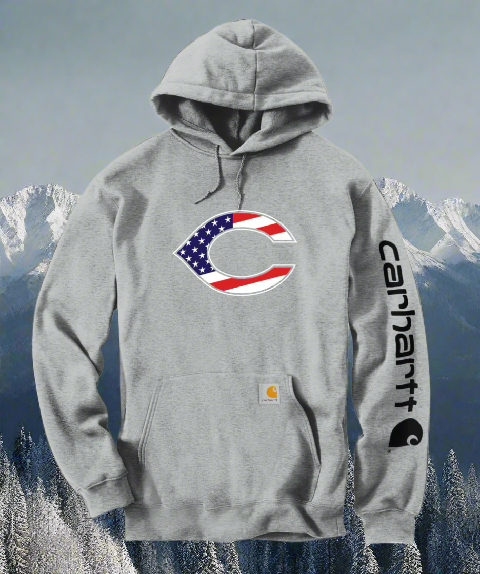 Cornwall USA Carhartt® Midweight Hooded Logo Sweatshirt