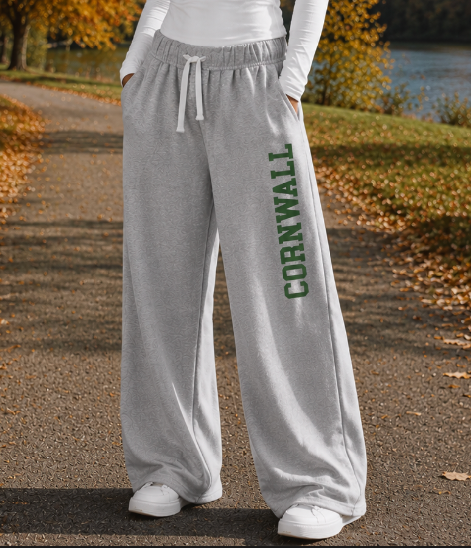 Cornwall Wide Leg Fleece Sweatpants