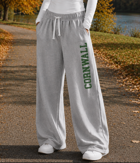 Cornwall Wide Leg Fleece Sweatpants