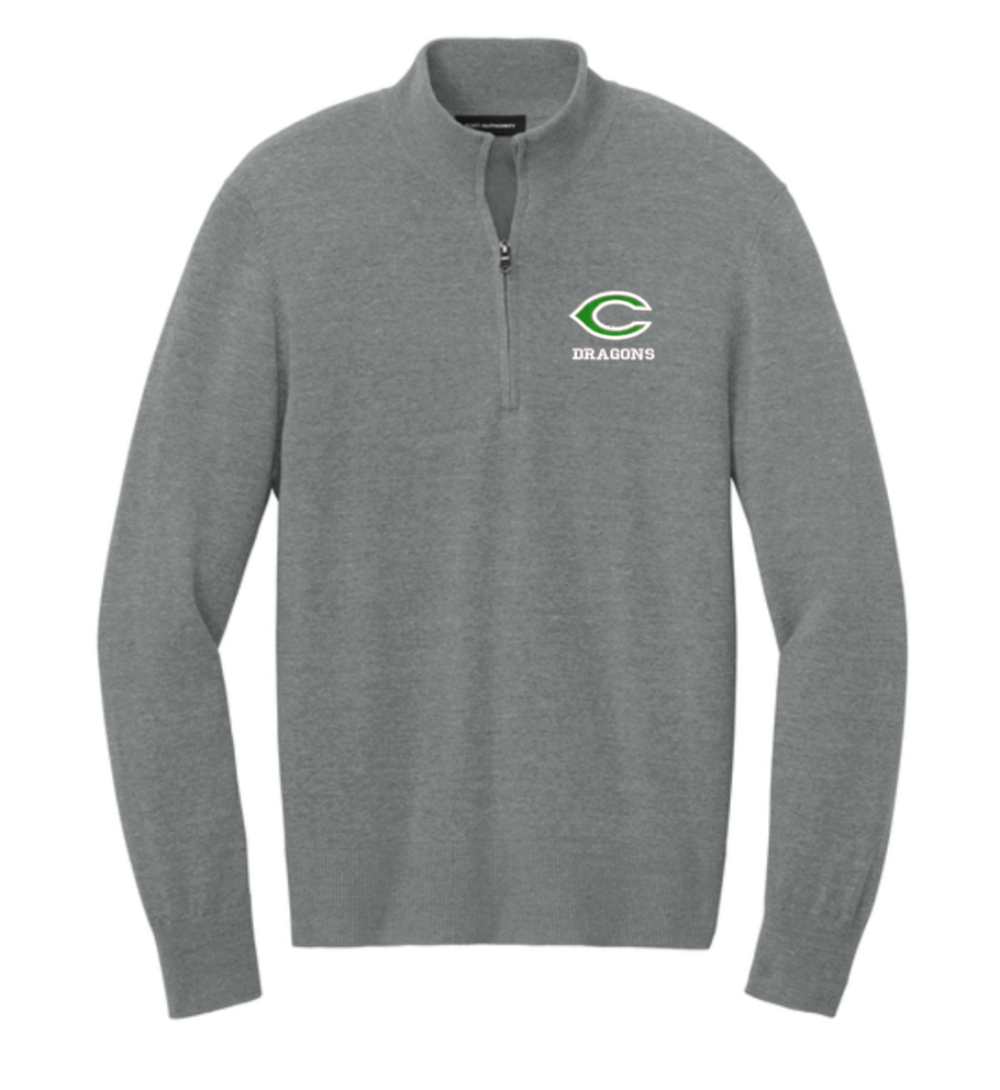 Cornwall Easy Care 1/4-Zip Sweater