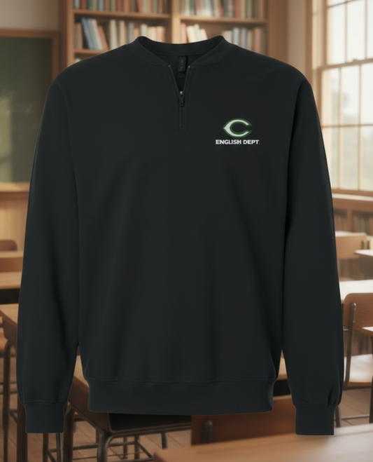 Cornwall Softstyle® Midweight 1/4 Zip Sweatshirt (pick your department)