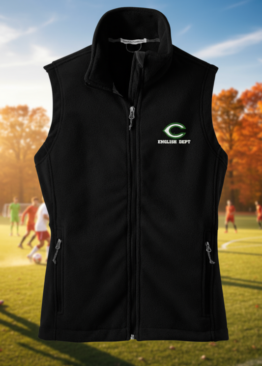Cornwall Women's Fleece Vest (pick your department)